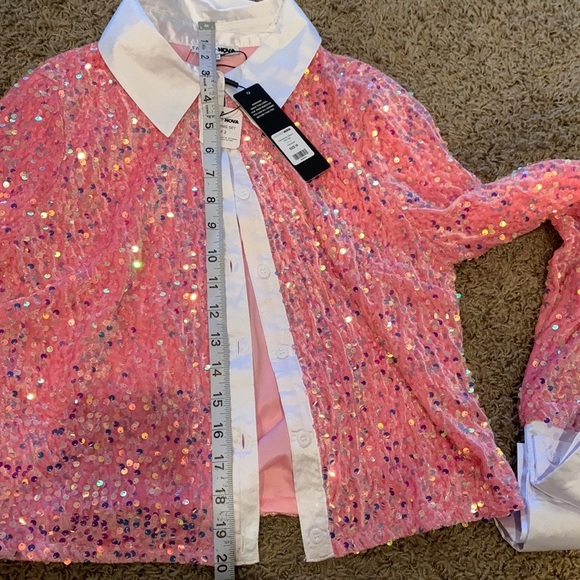 Fashion Nova Cassandra Sequin Skirt Set size M - Picture 5 of 8